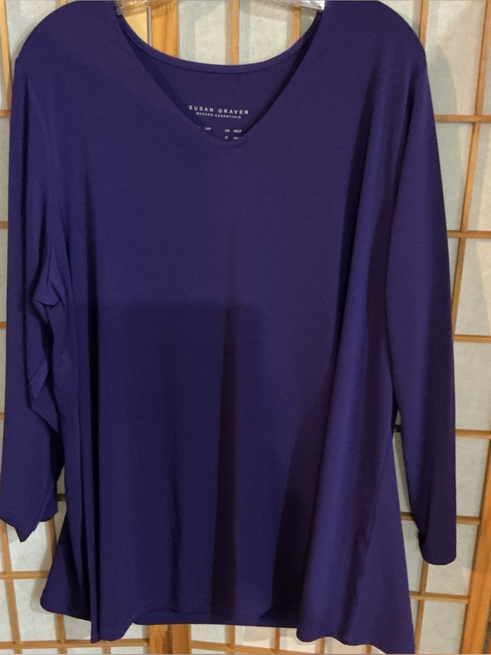 NEW SUSAN GRAVER MODERN ESSENTIALS LIQUID KNIT TUNIC